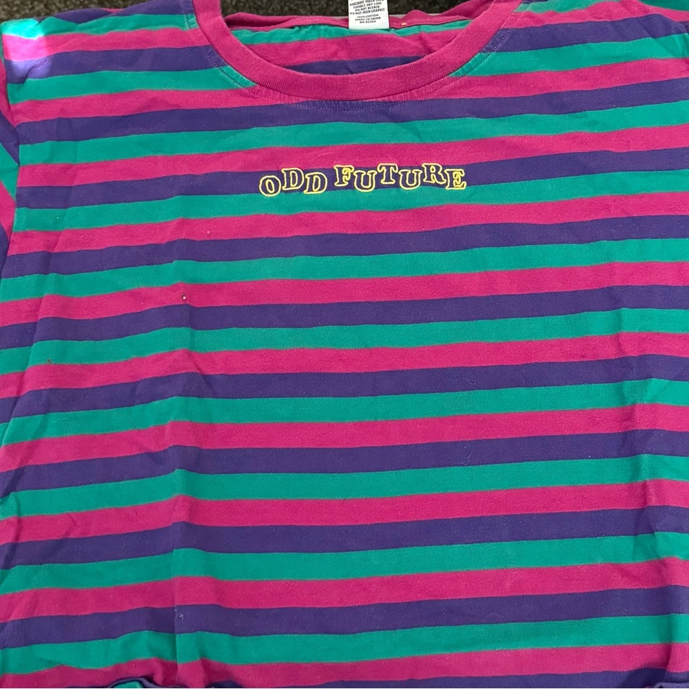 Odd Future Vibrant Striped Tee